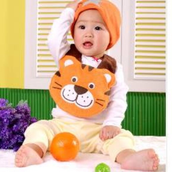 Little tiger bib - Picture 1 of 1